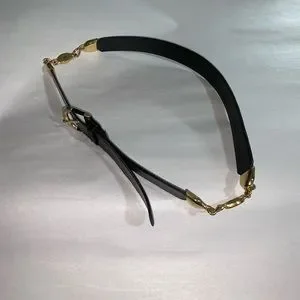 Dior | Accessories | Dior Size Ml 2933 Black Leather  display picture 3